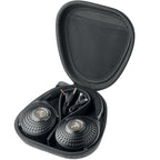 Focal Bathys wireless headphones in deep black case, showcasing sleek design and premium build quality.