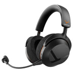 Beyerdynamic MMX 100 Wireless gaming headset in black, three-quarter view with META VOICE microphone