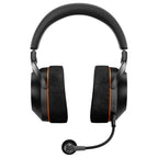 Beyerdynamic MMX 130 Wireless open-back gaming headset in black, front view