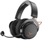 Beyerdynamic MMX 150 Wireless gaming headset, angled view in black