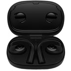 Black Beyerdynamic Verio 200 wireless in-ear headphones with sleek design and comfortable fit, shown in this product image.