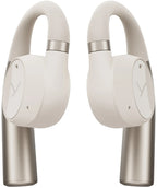 Beyerdynamic Verio 200 wireless in-ear headphones in cream color with ear tips and compact design.