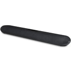Bluesound Pulse Cinema Mini black soundbar with sleek tabletop design, TV speakers for immersive audio experience