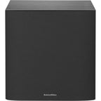Bowers & Wilkins ASW608 subwoofer, side view in matte black
