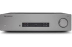 Cambridge Audio CXA81 MK2 integrated stereo amplifier, black, front view