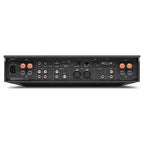 Cambridge Audio Evo 300 streaming amplifier, black, back view