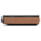 Cambridge Audio Evo 300 streaming amplifier, black, side view