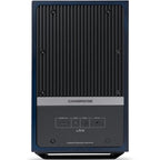 Cambridge Audio L/R M active bookshelf speakers, blue, front view
