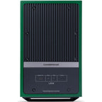 Cambridge Audio L/R M active bookshelf speakers, green, front view