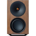 Cambridge Audio L/R X active bookshelf speakers, front view