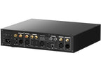 Eversolo DAC-Z10 headphone amplifier and DAC showing front panel with knobs and display, compact black design.