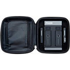 Open Phase DJ hard case with foam interior and sturdy exterior, designed for protecting DJ equipment during transport.