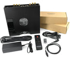 Chord Electronics Hugo TT2 DAC and headphone amplifier, black, front view