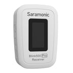 Saramonic Blink 500 Pro B1 wireless microphone system for creators, showing the compact transmitter and receiver.