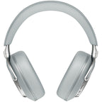 Bowers & Wilkins Px8 S2 wireless headphones shown from the side, featuring sleek black ear cups and headband design.