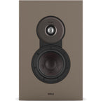 DALI Sonik On-Wall in-wall and outdoor speaker with sleek black design, mounted on a wall for home audio or outdoor use