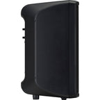 Yamaha DBR10 PA speaker with black grille and control panel, designed for professional sound reinforcement and live performances.