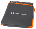 Novation Launchpad / Launch Control XL sleeve in black studio bag with padded interior and zipper closure for electronic music controllers.