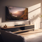 Denon DHT-S218 soundbars / tv speakers, alternate view