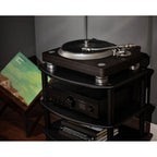 Denon DP-3000NE turntables, back