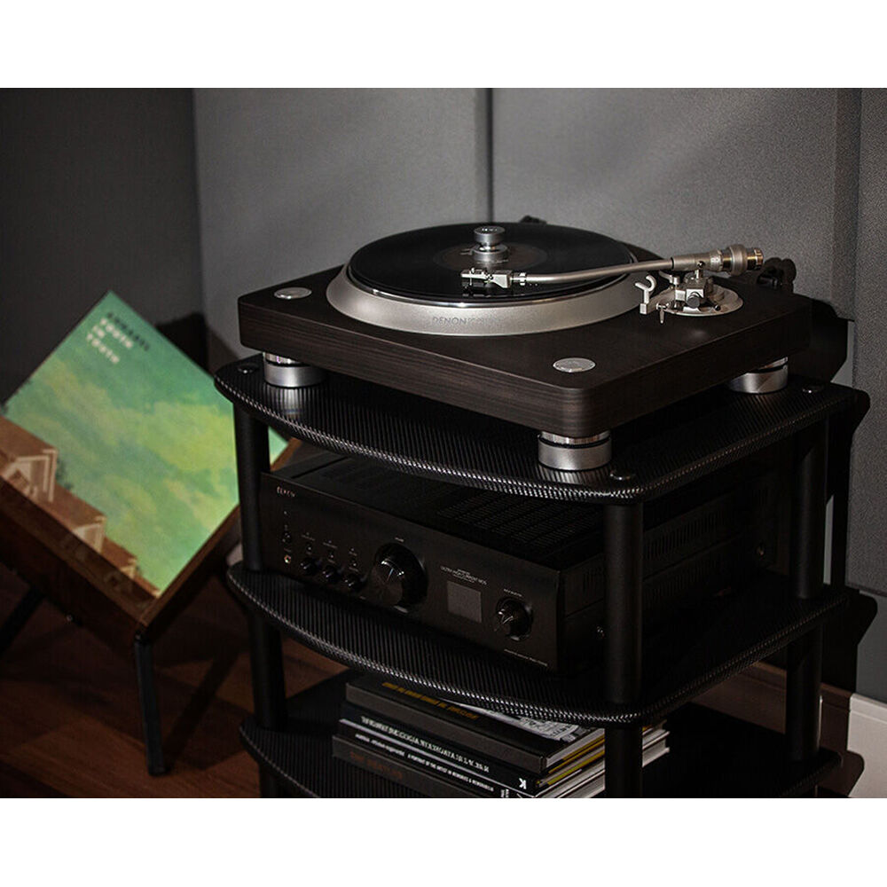 Denon DP-3000NE turntables, back
