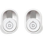 Devialet Gemini II wireless in-ear headphones, white earbuds front view