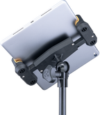 Hercules Stands HCDG-307B microphone multimedia stand with adjustable arm and sturdy base for studio or stage use