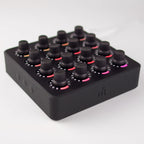 DJ TechTools MIDI Fighter Twister MIDI controller, black view