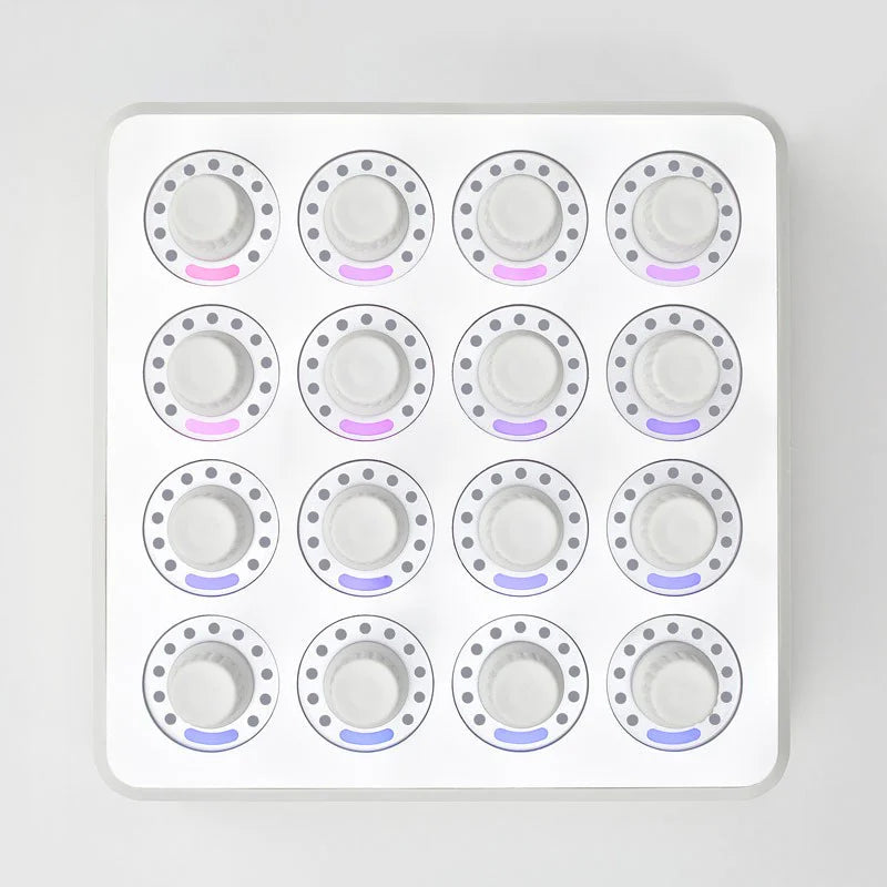 DJ TechTools MIDI Fighter Twister MIDI controller, white overhead view