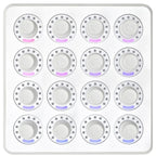 DJ TechTools MIDI Fighter Twister MIDI controller, white top view