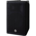 Yamaha DXR10 MK2 PA speaker with black enclosure and front grille, designed for professional sound reinforcement.
