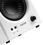 Edifier MR4 desktop speakers, desktop setup.