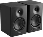 Edifier MR4 desktop speakers, desktop setup.
