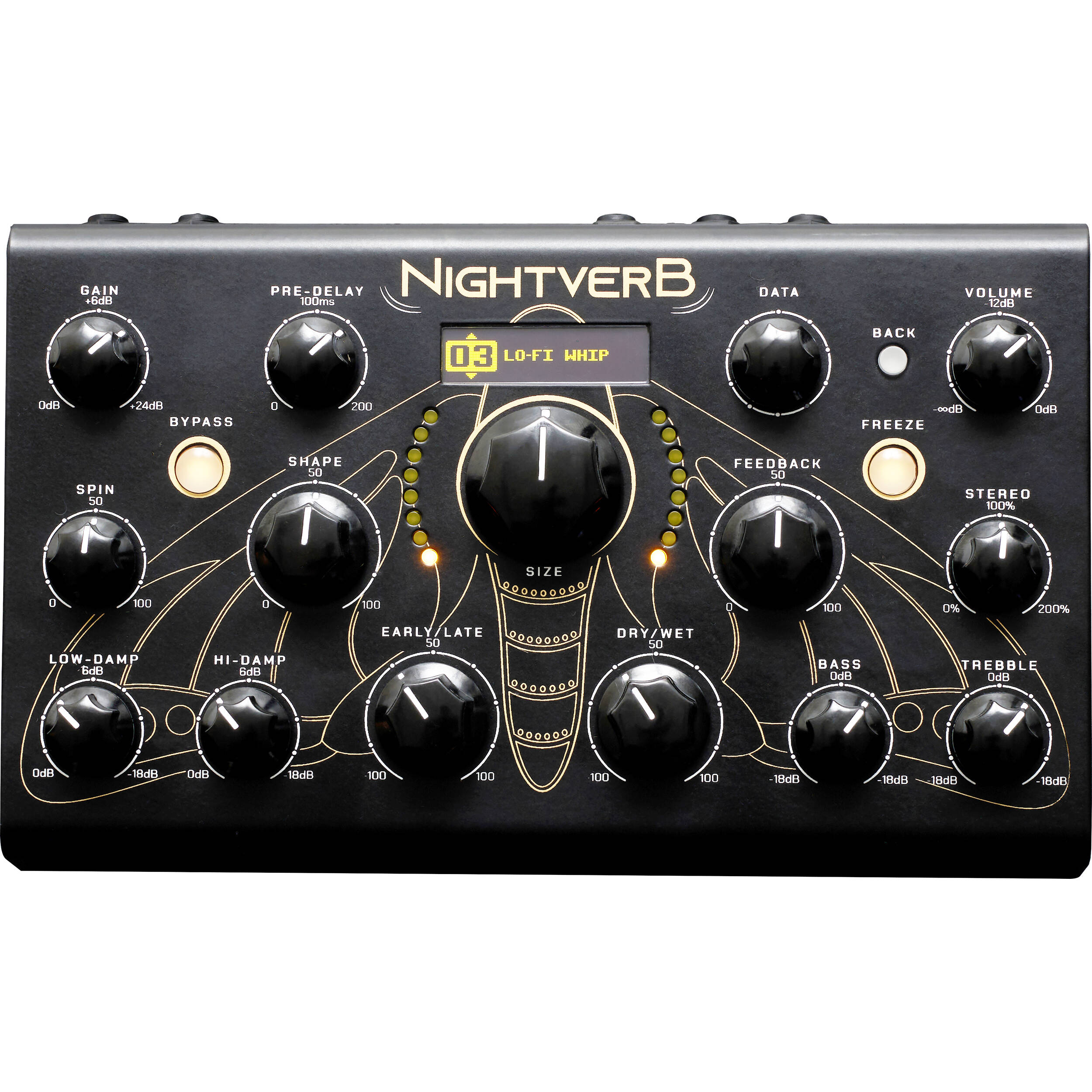 Erica Synths Nightverb Eurorack effects module.