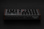 Erica Synths Steampipe desktop synthesizer, top view.