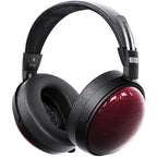 FiiO FT13 wired headphones with black ear cups and silver accents, showcasing a sleek design and over-ear comfort.
