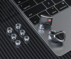 FiiO HS20 headphone earpads, black alternate view 4
