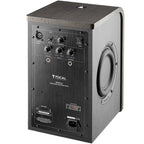 Focal Shape 65 active nearfield monitor speakers with sleek black finish and compact design for professional audio mixing.