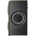 Focal Shape Twin mid-field and main monitor speakers with sleek black design and front-facing controls for professional audio.