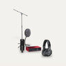 Focusrite Scarlett 2i2 4th Gen + Audio-Technica AT2020 + ATH-M40x Home Studio Set
