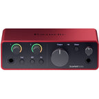 Focusrite Scarlett Solo 4th Gen USB audio interface, in black