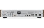 JBL CD350 Classic CD player with sleek design and control buttons, black finish, and disc tray visible in the image.