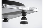 Pro-Ject XA B turntable with sleek design and wooden plinth, featuring tonearm and platter for high-quality vinyl playback.