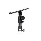 Gravity FT 01 MT B speaker stands for supporting audio speakers, shown in black with adjustable height and sturdy metal construction.