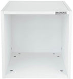 Glorious Record Box 110 vinyl record storage box, white, with accessories (view 2)