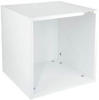 Glorious Record Box 110 vinyl record storage box, white, with accessories (view 3)