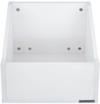 Glorious Record Box Advanced 110 vinyl record storage box, white, with accessories (view 2)