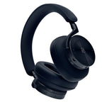 Bang & Olufsen Beoplay H95 navy wireless headphones with cushioned ear cups and sleek design, shown from front view.