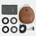 FiiO FT3 wired headphones with 32 Ω impedance, featuring over-ear design and black color, shown in a product gallery image.