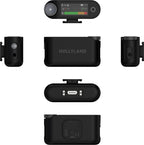 Hollyland Lark Max 2 Ultimate Combo creator wireless microphone systems, white alternate view 4